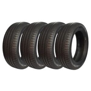 Kit com 4 Pneus Seminovos 195/55/16 Michelin